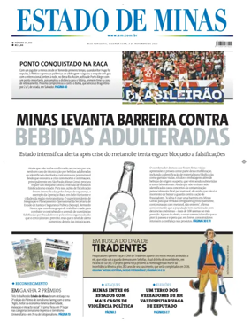 Cover of Estado de Minas (Brazil)