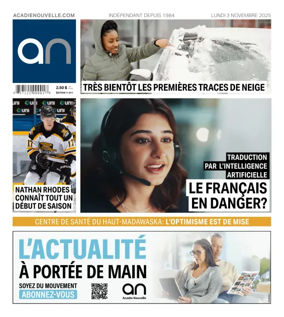 Cover of Acadie Nouvelle
