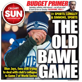 Cover of Calgary Sun