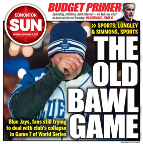 Cover of Edmonton Sun