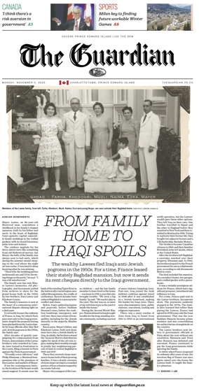 Cover of The Guardian (Charlottetown)