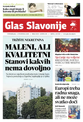 Cover of Glas Slavonije