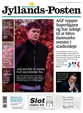 Cover of Jyllands-Posten