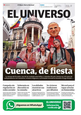 Cover of El Universo