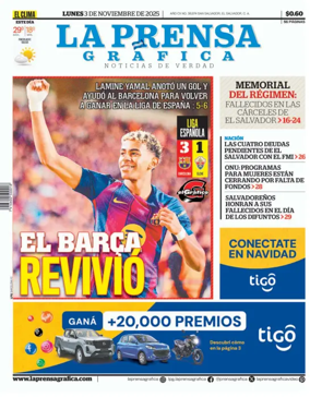 Cover of La Prensa Grafica