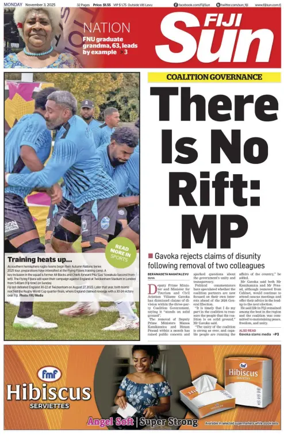 Cover of Fiji Sun