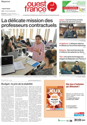 Cover of Ouest France (Laval)