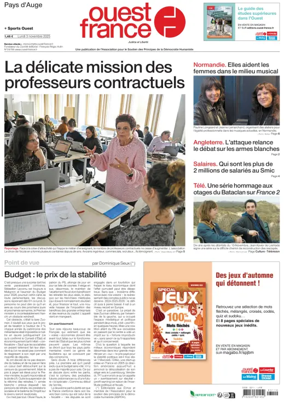 Cover of Ouest France (Pays d'Auge)