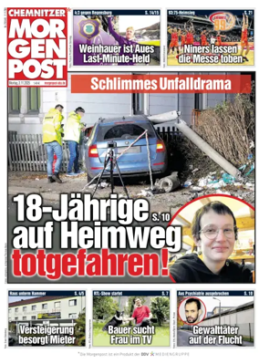 Cover of Chemnitzer Morgenpost