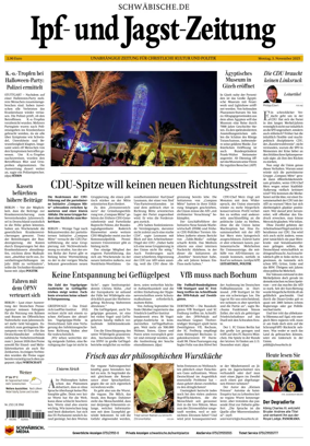 Cover of Ipf- und Jagst-Zeitung