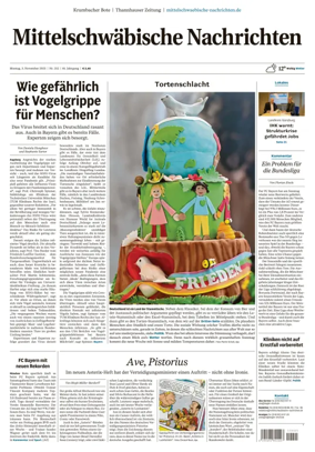 Cover of Mittelschwaebische Nachrichten