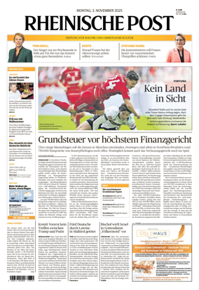 Cover of Rheinische Post Duesseldorf Meerbusch