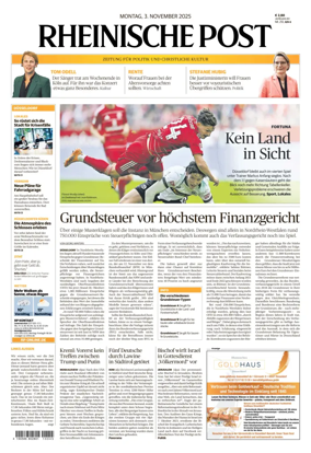 Cover of Rheinische Post – Düsseldorf Mitte/West/Ost/Nord/Süd