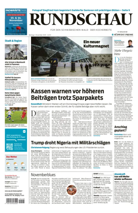 Cover of Rundschau für den Schwäbischen Wald – Der Kocherbote