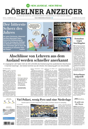 Cover of Sächsische Zeitung (Döbeln)