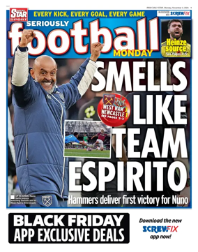 Cover of Irish Daily Star - Fanatic