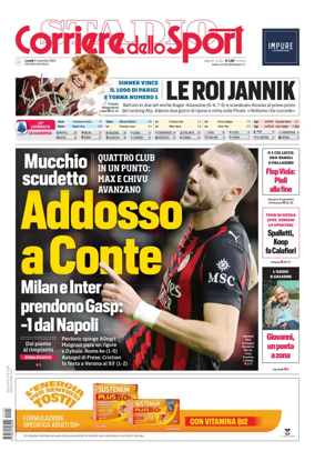 Cover of Corriere dello Sport (Lombardia)
