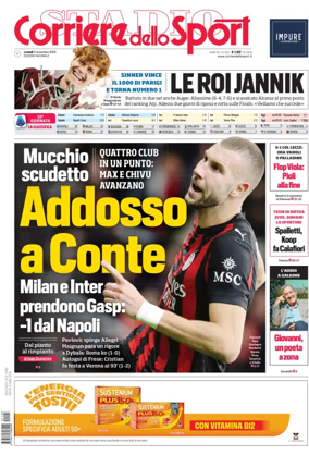Cover of Corriere dello Sport