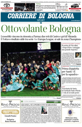 Cover of Corriere di Bologna