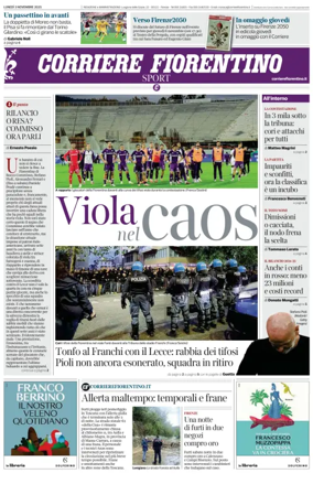 Cover of Corriere Fiorentino