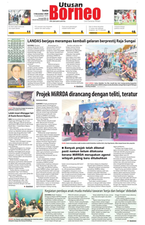 Cover of Utusan Borneo (Sarawak)