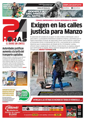 Cover of 24 Horas - El diario sin limites