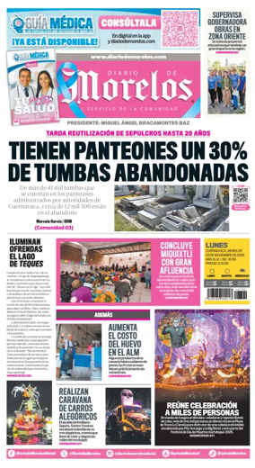 Cover of Diario de Morelos