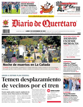 Cover of Diario de Queretaro