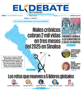 Cover of El Debate de Culiacán