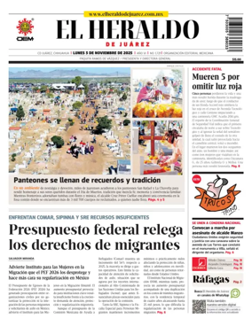 Cover of El Heraldo de Juarez