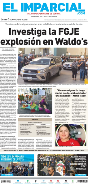 Cover of El Imparcial