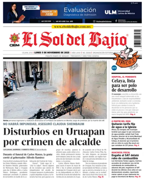 Cover of El Sol de Bajío