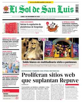 Cover of El Sol de San Luis Potosi