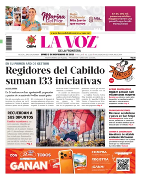 Cover of La Voz de la Frontera