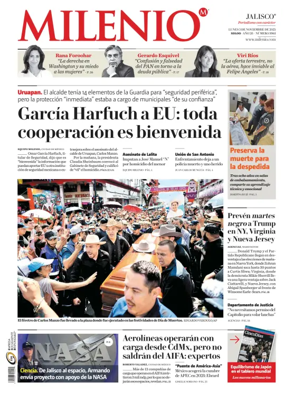 Cover of Milenio Jalisco