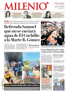 Cover of Milenio Tamaulipas