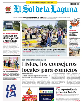 Cover of Noticias del Sol de la Laguna