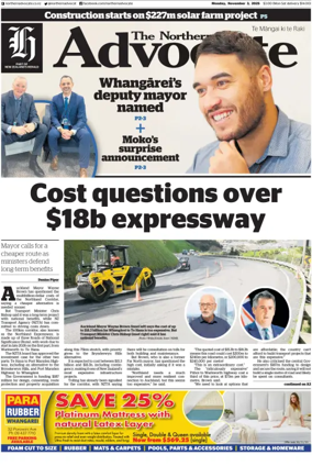 Cover of The Northern Advocate