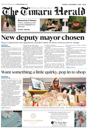 Cover of The Timaru Herald