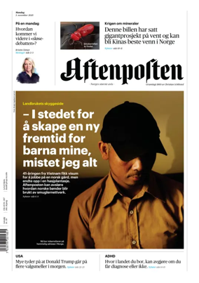 Cover of Aftenposten