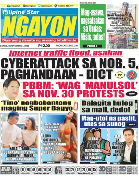Cover of Pilipino Star Ngayon