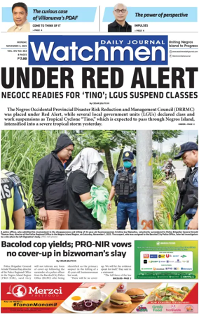 Cover of Watchmen Daily Journal