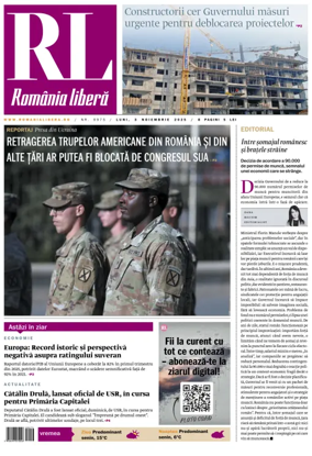 Cover of Romania Libera
