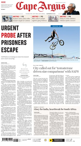 Cover of Cape Argus