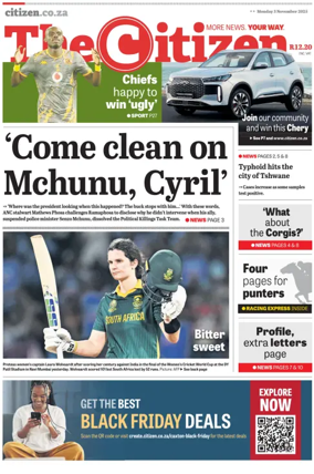 Cover of The Citizen (Gauteng)