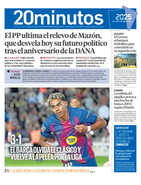 Cover of 20 Minutos Barcelona