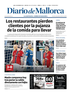 Cover of Diario de Mallorca