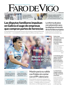 Cover of Faro de Vigo