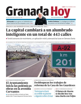 Cover of Granada Hoy