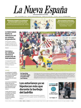 Cover of La Nueva España